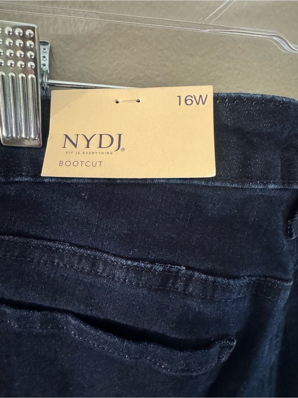 NYDJ Black Bootcut Jeans